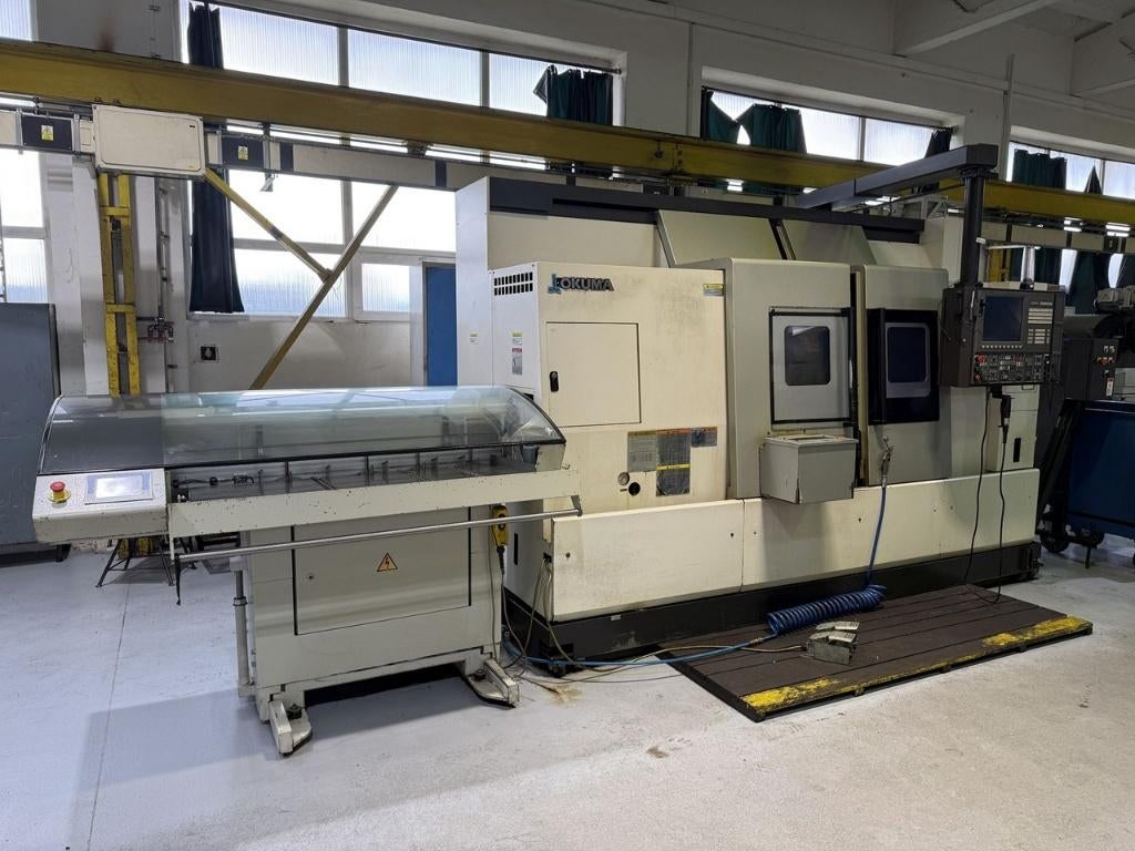 CNC lathe OKUMA LB3000EXII MYW800, Ophalen, Gebruikt, Gereedschap of Toebehoren