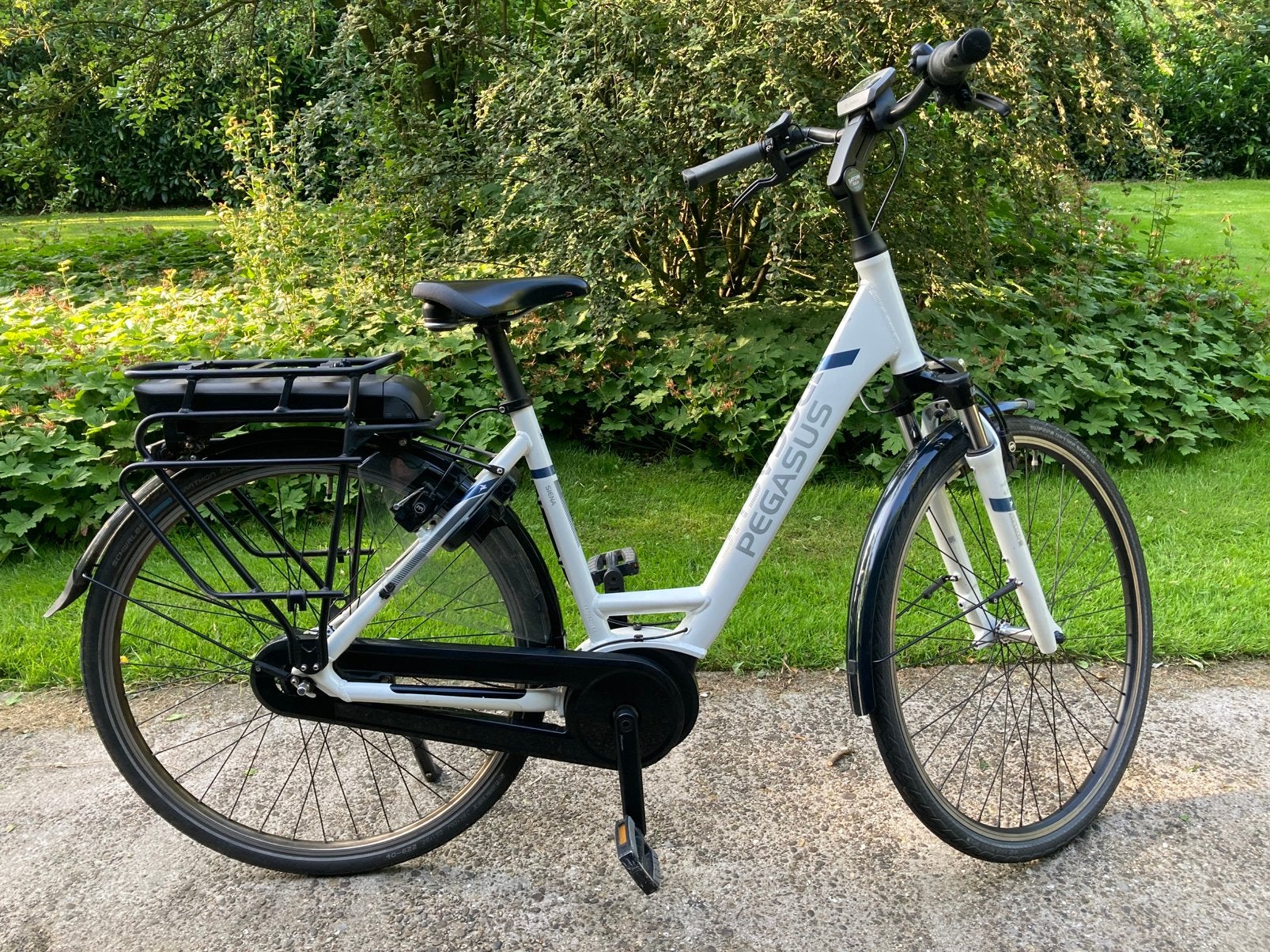 Pegasus Siena E7F Bosch. Accu getest  = Goed, Fietsen en Brommers, Gebruikt, 47 tot 51 cm, 50 km per accu of meer, Ophalen