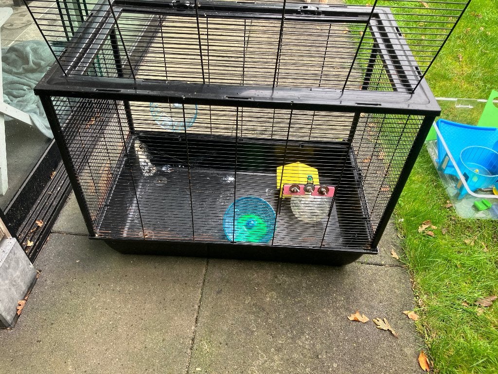 Hamsterkooi, Dieren en Toebehoren, Ophalen, Kooi, Gebruikt, 60 tot 90 cm