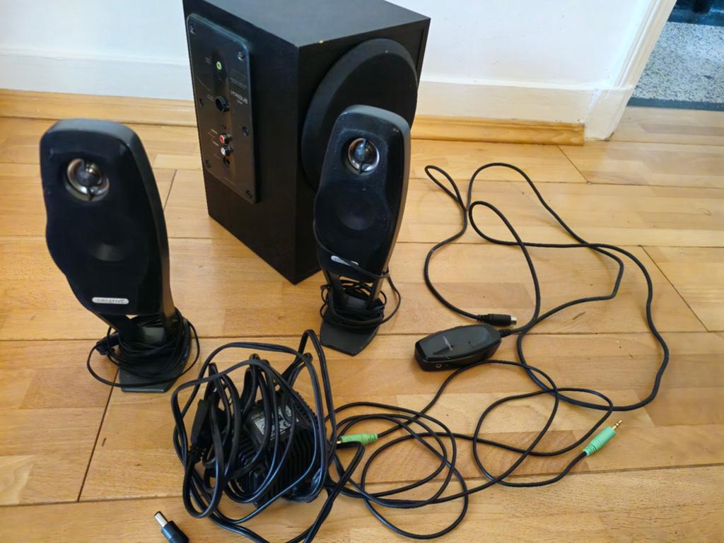 CREATIVE boxen soundsystem muziek speakerset luidspreker, Audio, Tv en Foto, Ophalen of Verzenden, Gebruikt, Overige merken