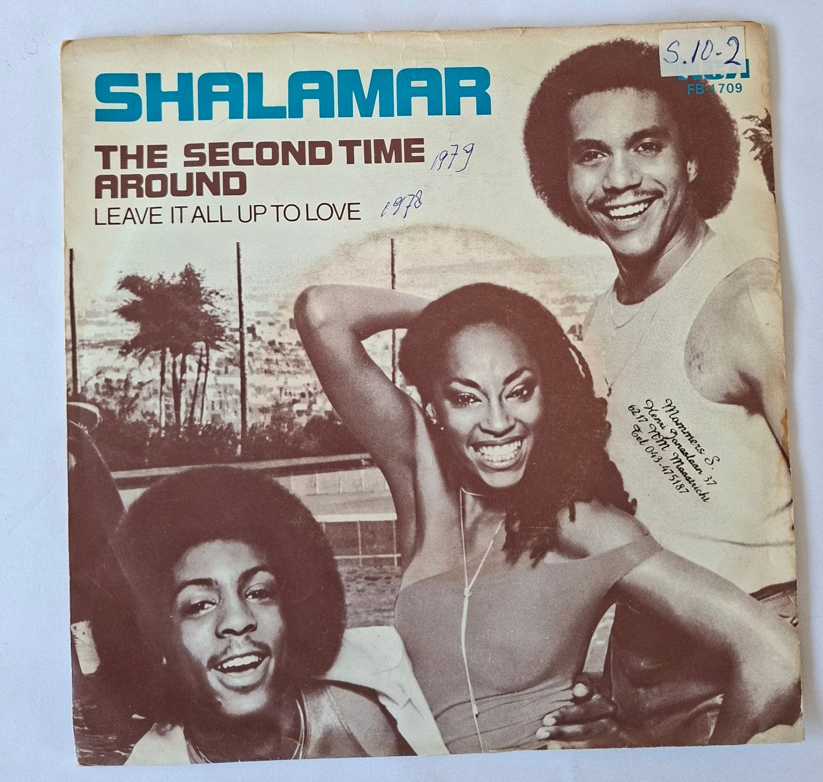 Shalamar      The second time around, Gebruikt, 7 inch, Ophalen of Verzenden, Pop