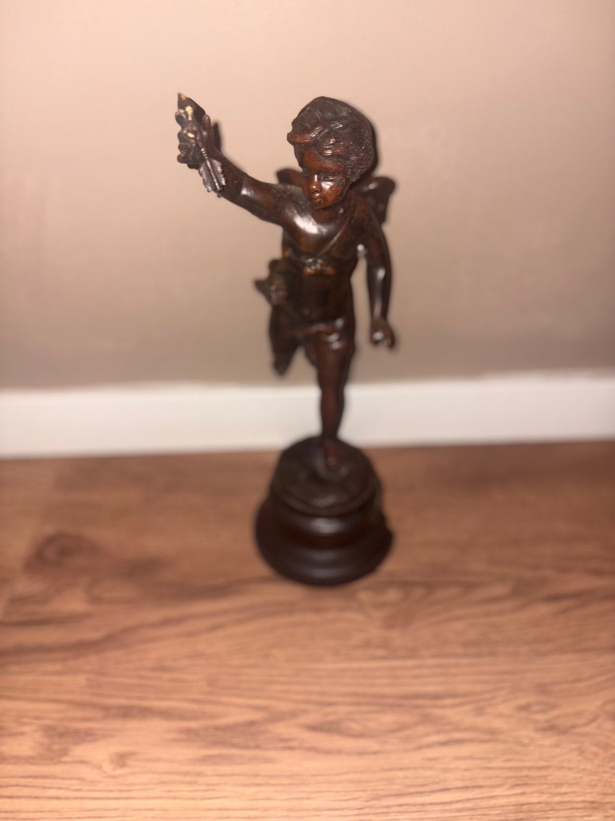 aristeou a moreau cupido beeld, Verzenden, Brons
