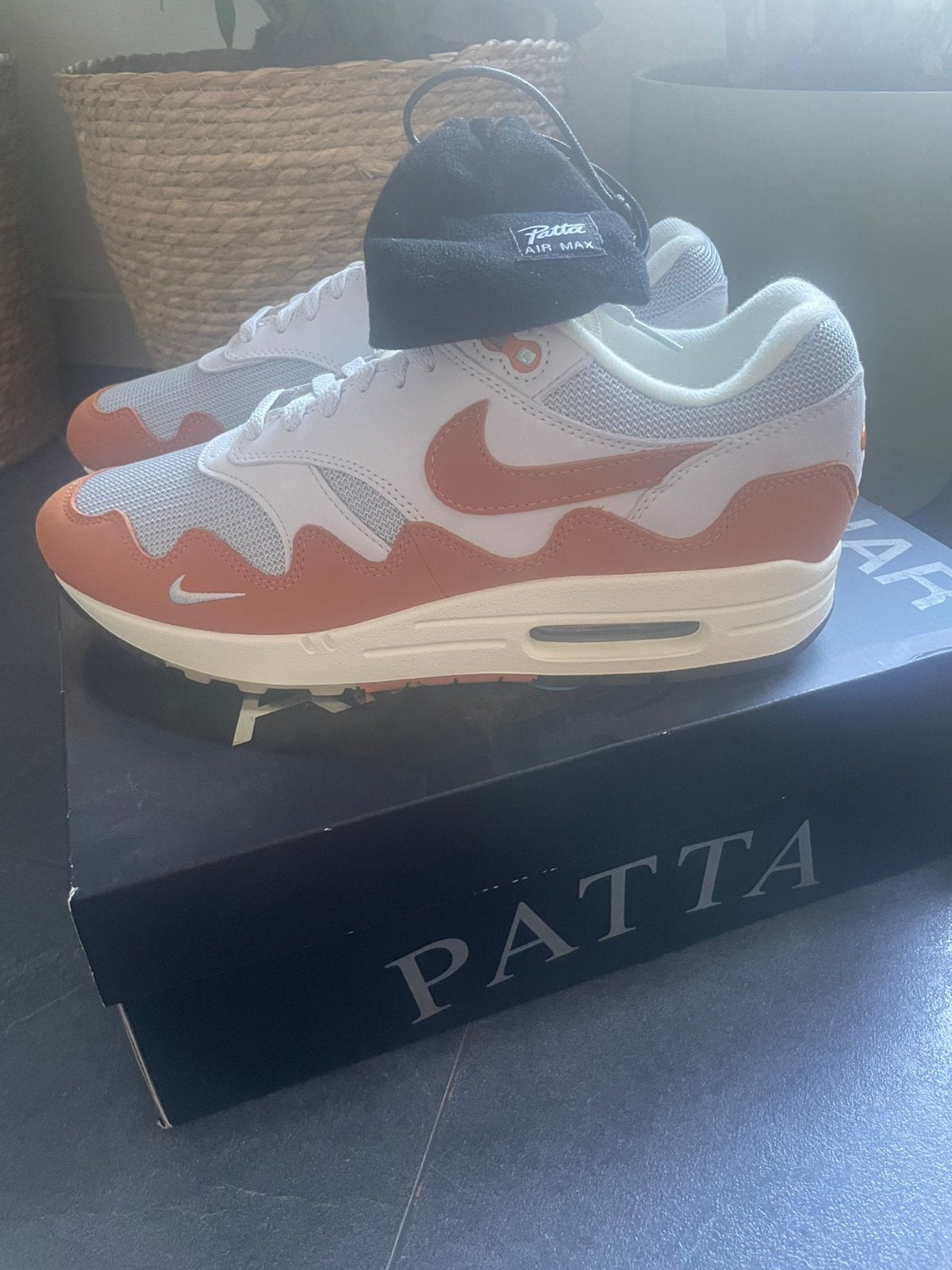 Nike Air Max 1 Patta Waves Monarch! Nieuw! Maat 43! OG, Overige kleuren, Nieuw, Ophalen of Verzenden, Sneakers of Gympen