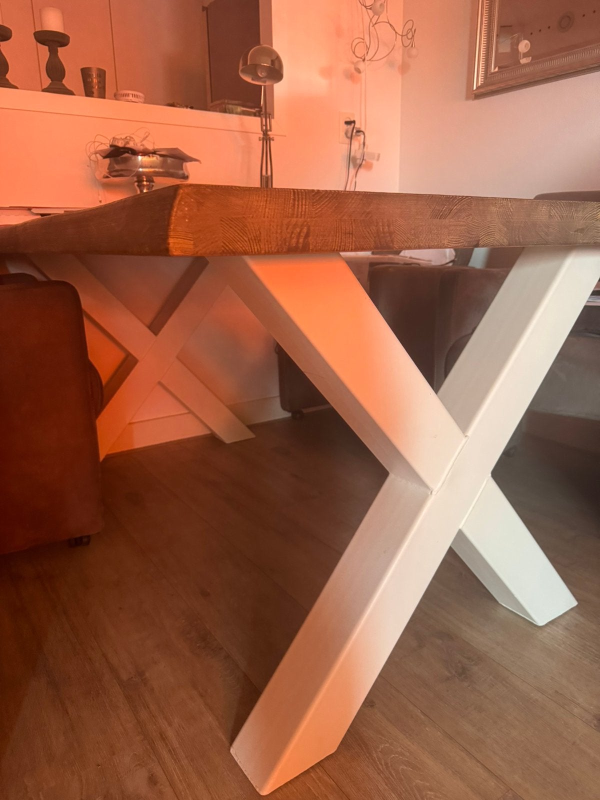 Mooie tafel 3 jaar oud 160x100, Ophalen, 200 cm of meer, 50 tot 100 cm, Zo goed als nieuw