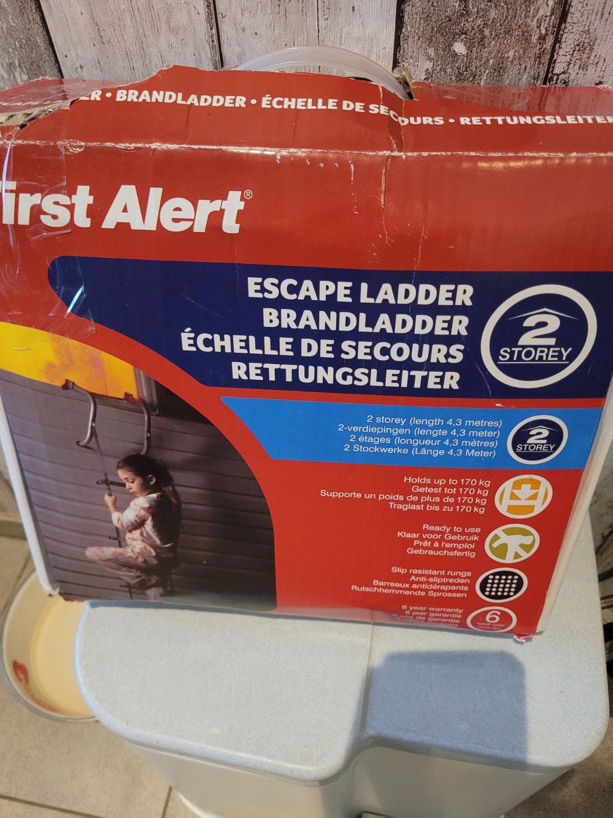 First Alert brandtrap/brandladder nieuw, Doe-het-zelf en Verbouw, Ophalen of Verzenden, Nieuw, Overige typen