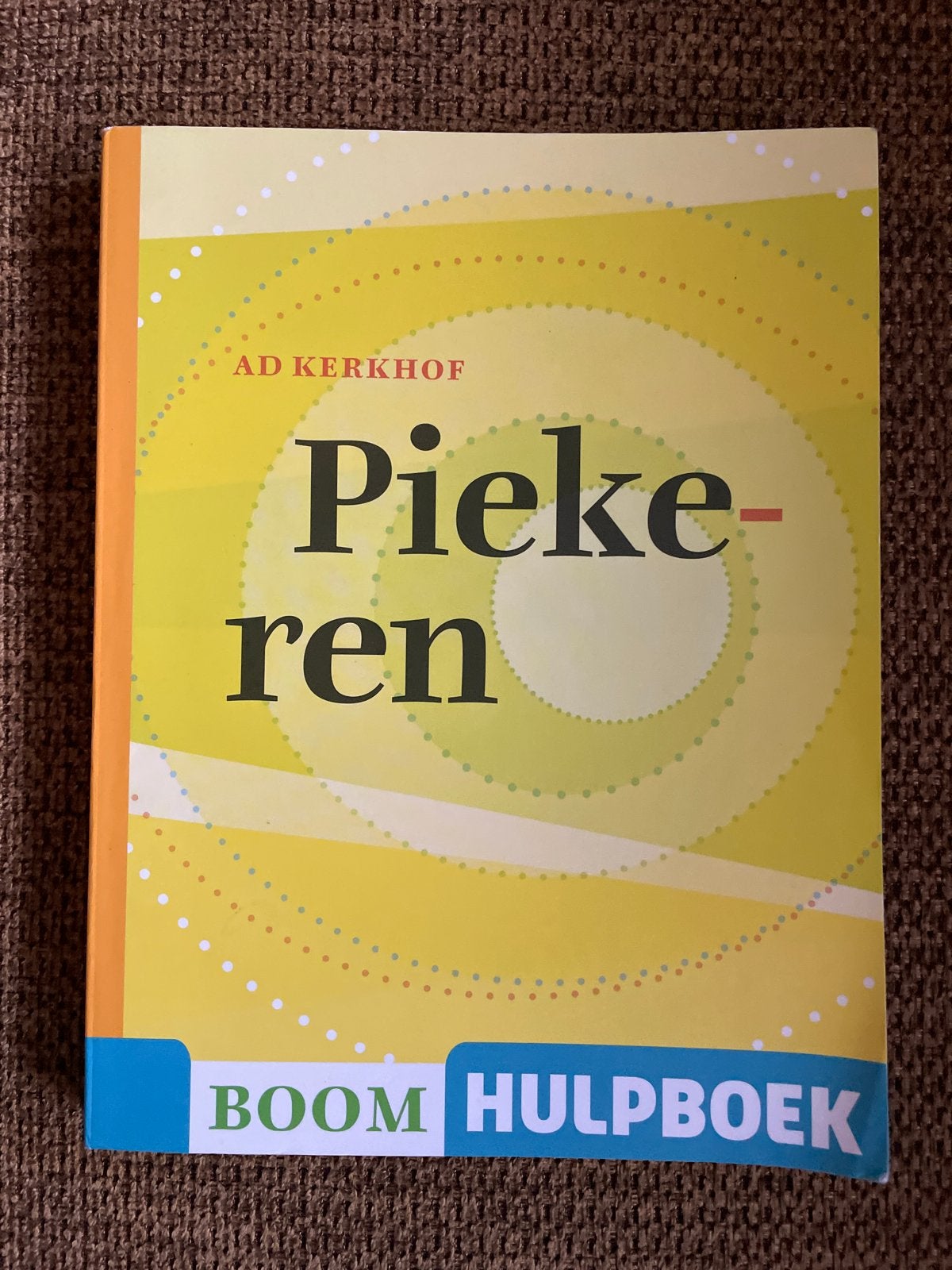 A. Kerkhof - Piekeren boek met hulp-cd, Boeken, Ophalen of Verzenden, Gelezen, A. Kerkhof