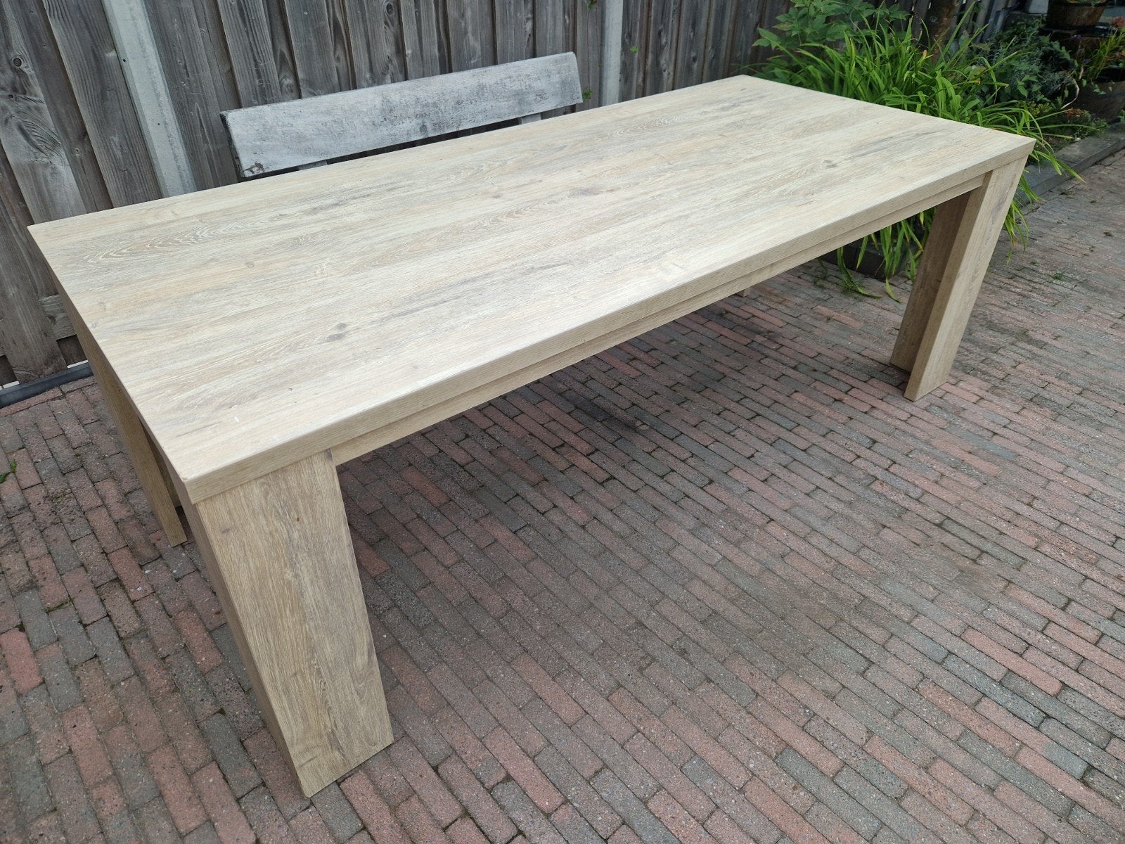 gratis grote eettafel, Ophalen, Gebruikt, 200 cm of meer, 50 tot 100 cm