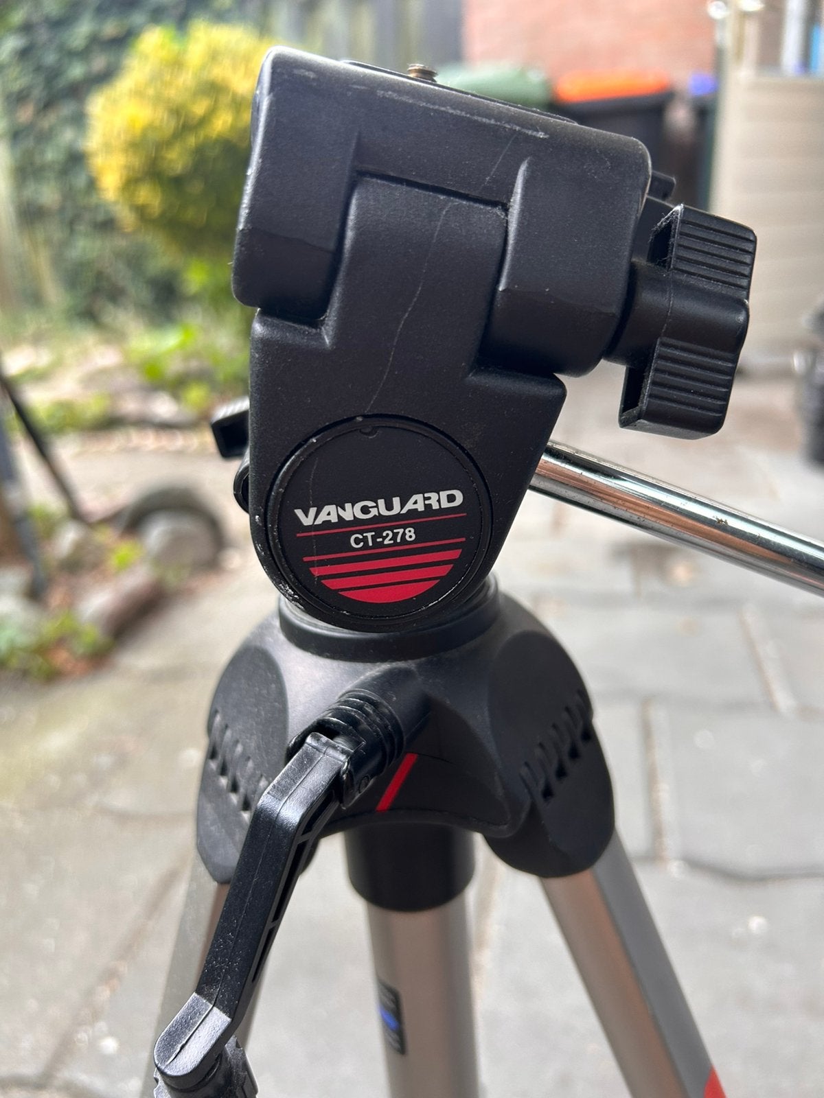Statief - Vanguard CT-278 Driepoot, Ophalen, Zo goed als nieuw, 3-assige stabilisatie, Driepoot