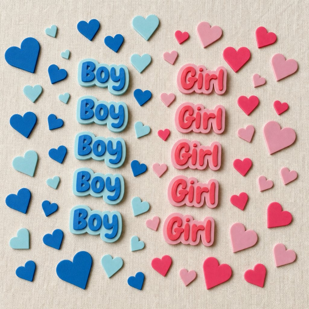 gender reveal, Ophalen of Verzenden, Nieuw, Feestartikel, Geboorte of Huwelijk