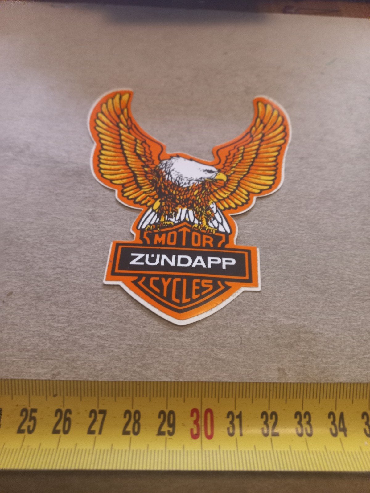 Zundapp Motor Cycles Sticker - Adelaar Design, Ophalen of Verzenden