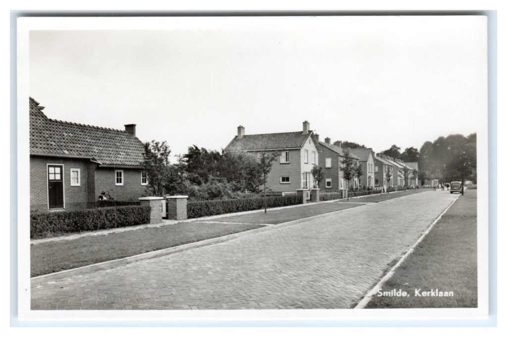 Smilde, Kerklaan, Verzamelen, Ophalen of Verzenden, 1940 tot 1960, Ongelopen, Drenthe