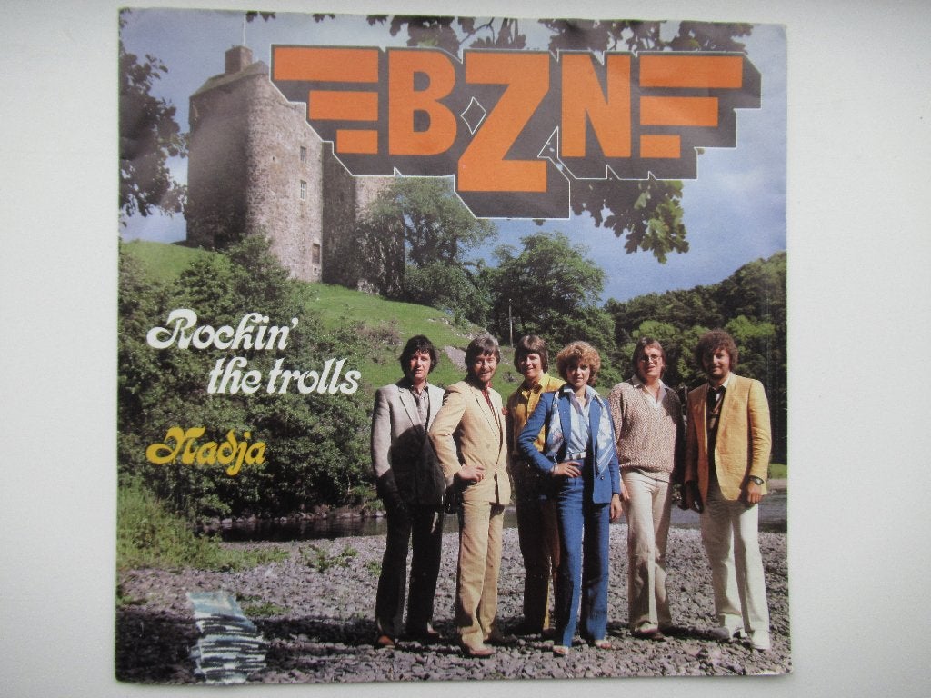 BZN # ROCKIN THE TROLLS / NADJA ( Dubbele Topper), 7 inch, Ophalen of Verzenden, Levenslied of Smartlap, Overige typen