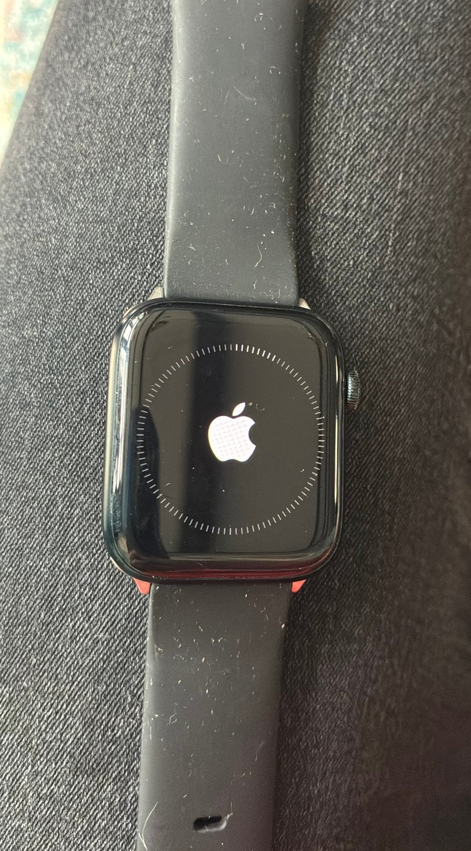 Apple Watch SE 2e generatie (2022), GPS + Cellular, 44 mm, Zwart, IOS, Ophalen of Verzenden, Zo goed als nieuw