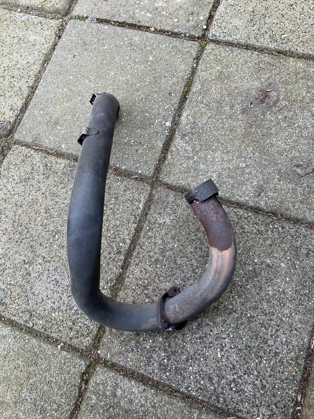 Honda NX250 / NX 250 Dominator uitlaat, Ophalen