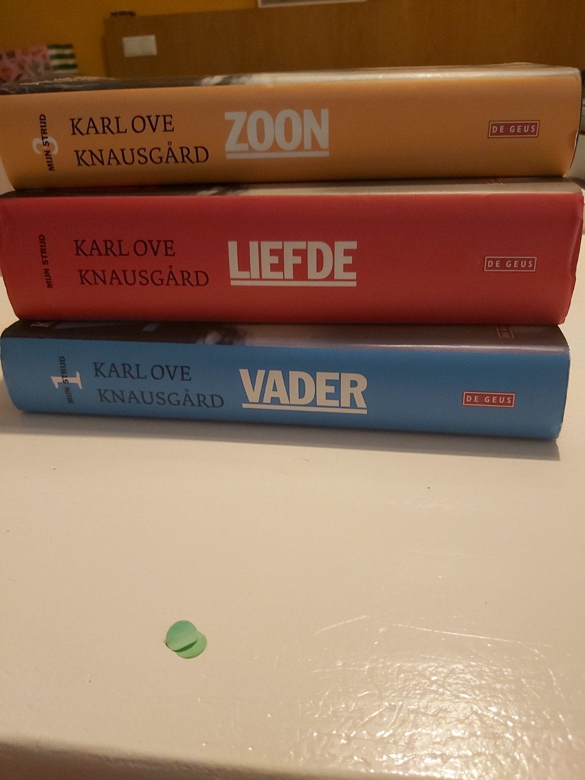 Karl Ove Knausgård - Vader Liefde en Zoon, Boeken, Ophalen of Verzenden, Zo goed als nieuw, Karl Ove Knausgård