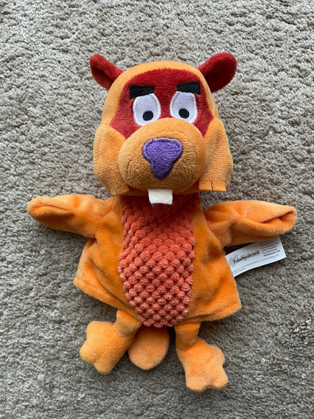 Fabeltjeskrant Figuren Handpop., Verzenden, Zo goed als nieuw