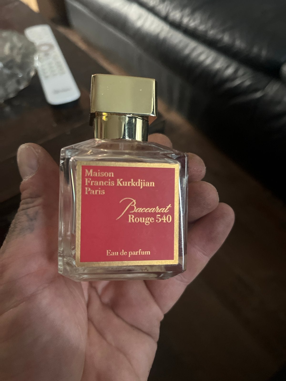 Maison Francis Kurkdjian Baccarat Rouge 540 Eau de Parfum, Ophalen of Verzenden, Zo goed als nieuw