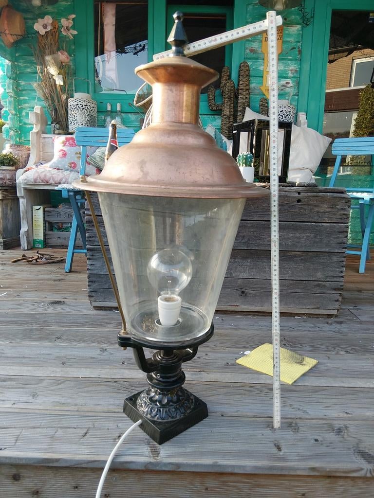 Buitenlamp - 80 cm hoog, Tuin en Terras, Ophalen, Gebruikt, Minder dan 50 watt, Staande lamp