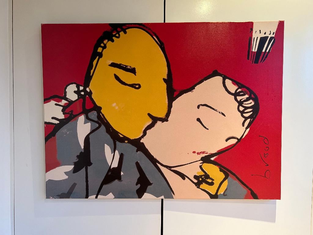 Herman Brood "KISS", Antiek en Kunst, Kunst | Litho's en Zeefdrukken, Ophalen of Verzenden