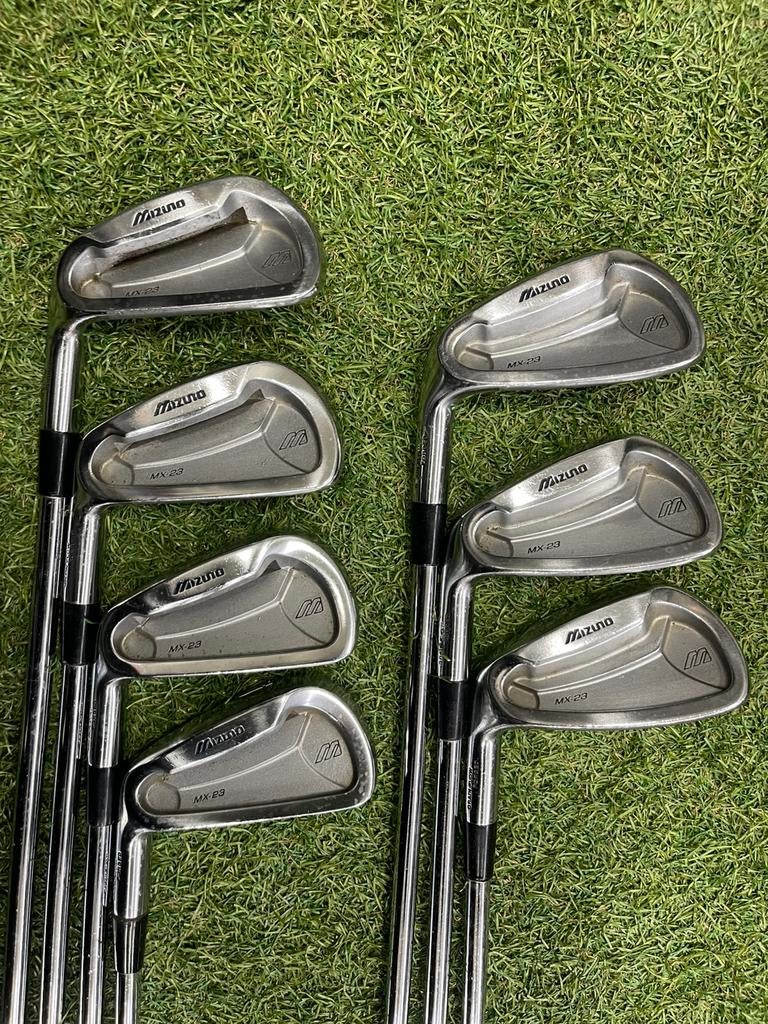 Mizuno MX 23 ijzerset 4 t/m pw (linkshandig), Sport en Fitness, Set, Gebruikt, Mizuno, -