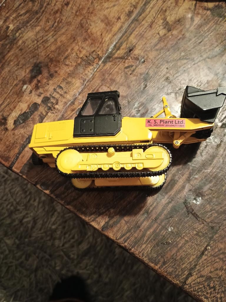 Corgi crawler loader, Hobby en Vrije tijd, Modelauto's | 1:50, Ophalen of Verzenden, Gebruikt, Hijskraan, Tractor of Landbouw