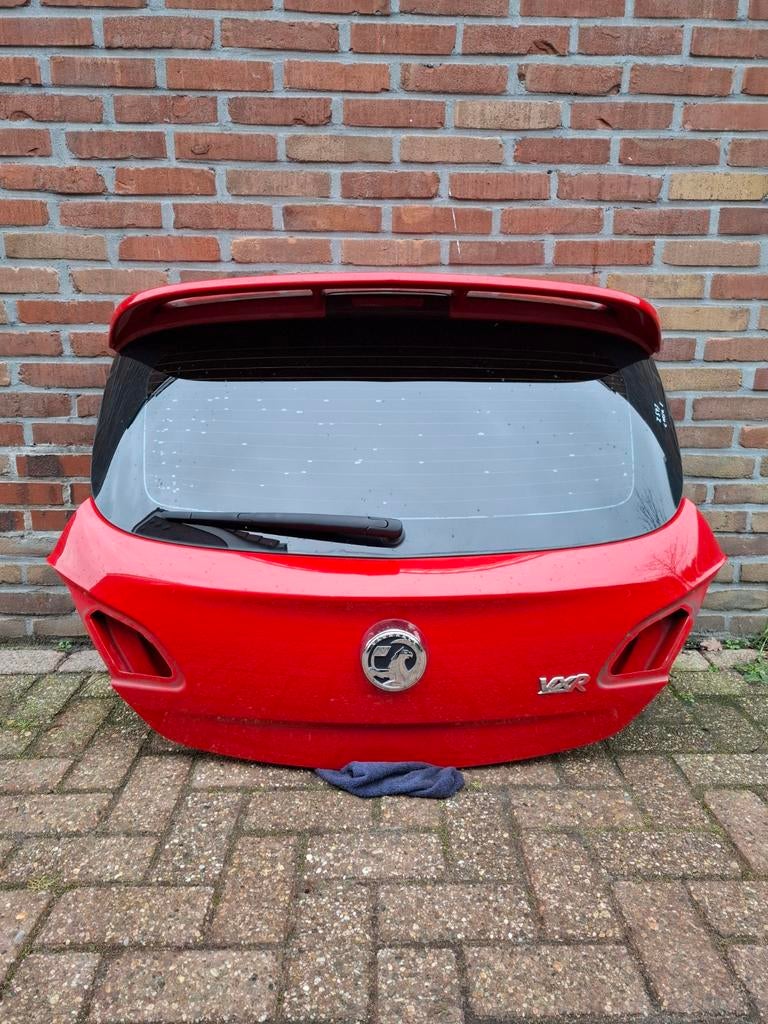 Opel corsa E OPC achterbumper en achterklep met spoiler, Auto-onderdelen, Carrosserie en Plaatwerk, Ophalen of Verzenden, Opel