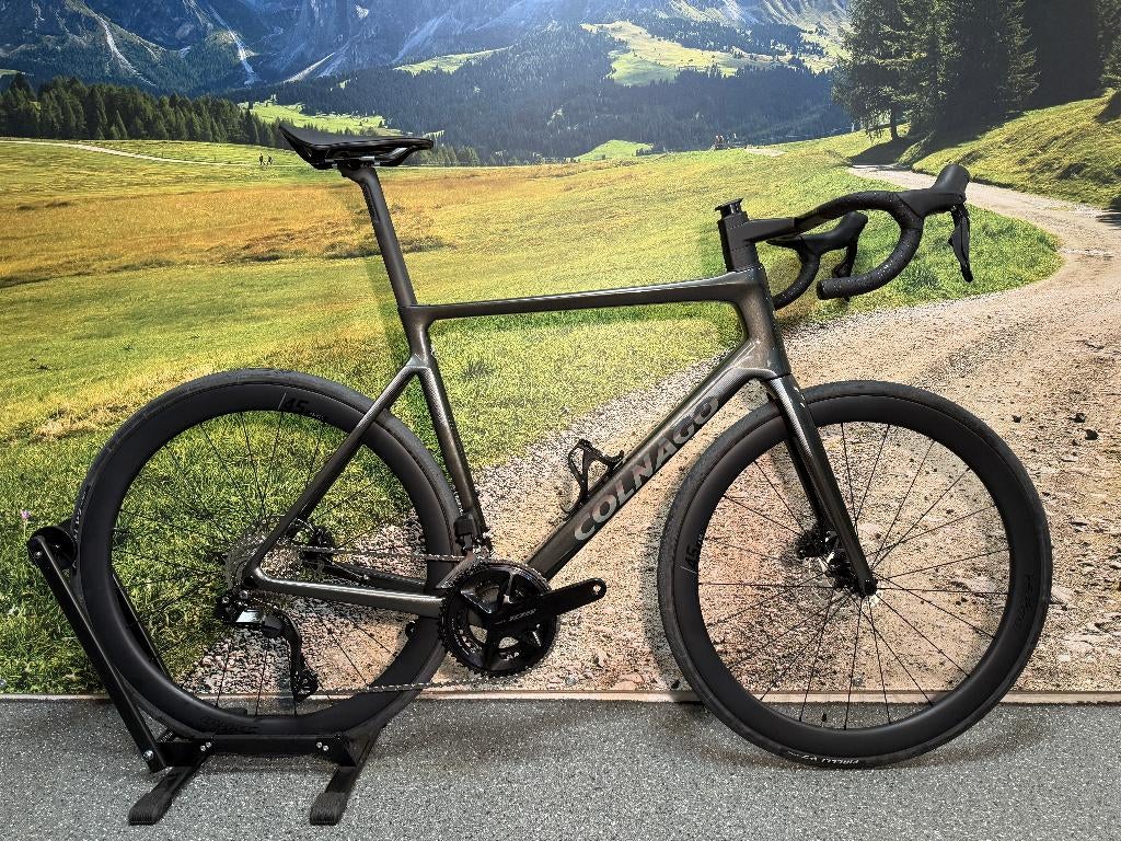 Colnago V4 Disc 550/59cm Antra 105 DI2 Carbon Wielen €4450,-