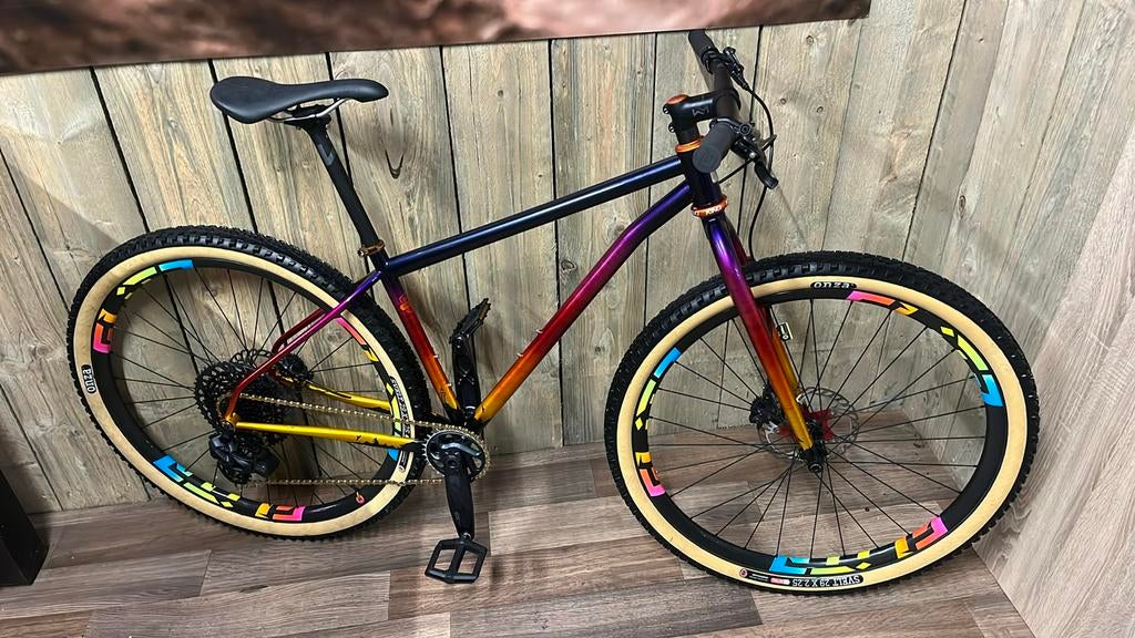 Unieke SingleBe stalen 29er mountainbike/gravelbike, Hardtail, 45 tot 49 cm, Nieuw, Singlebe