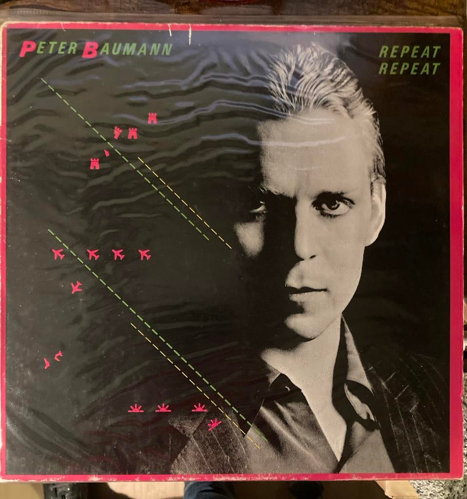 Peter Baumann - Repeat Repeat LP, Ophalen of Verzenden, Gebruikt, 12 inch