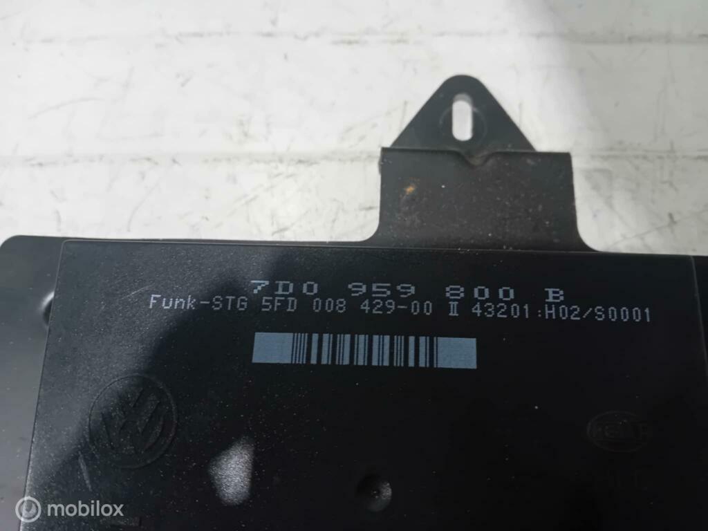 Comfortmodule Volkswagen Transporter 7D0959800B, Gebruikt, Ophalen of Verzenden