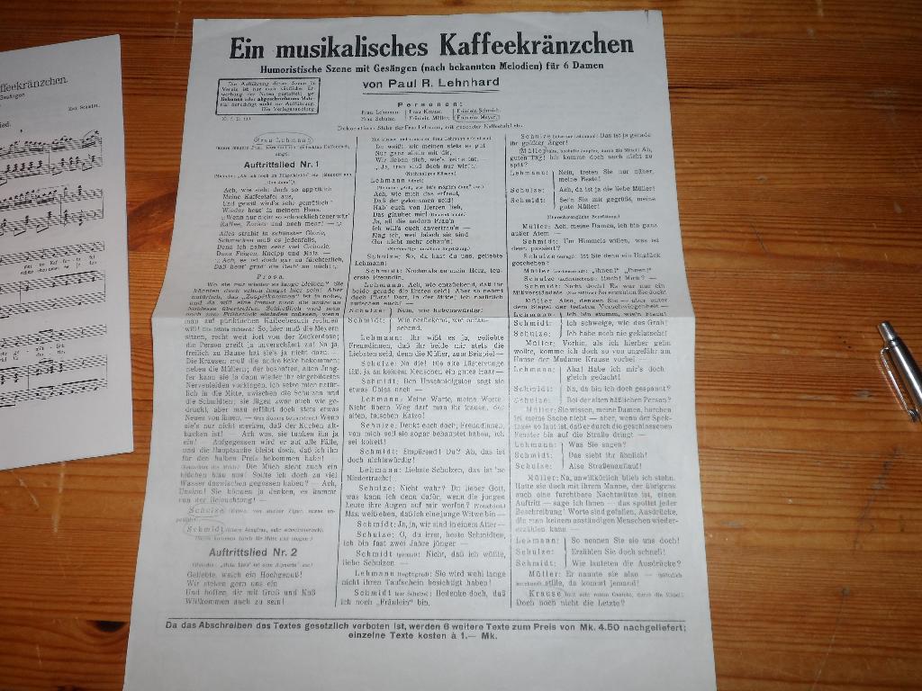 Max schmidt - ein musikalisches kaffeekranzchen, Muziek en Instrumenten, Zang, Gebruikt, Ophalen of Verzenden, Artiest of Componist