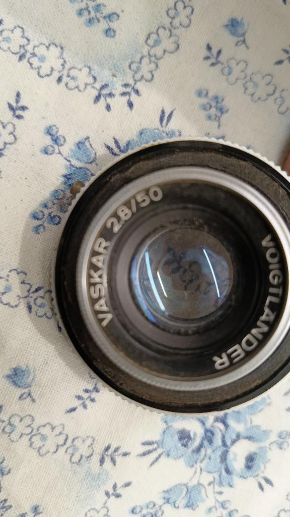 Voigtländer Vaskar 50mm f/2.8 – lens (project), Ophalen of Verzenden, Gebruikt, Standaardlens