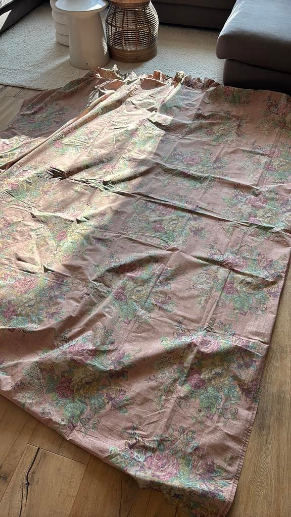 Ralph Lauren grote foulard over bed/bank rozenprint, Huis en Inrichting, Slaapkamer | Beddengoed, Overige kleuren, Ophalen of Verzenden