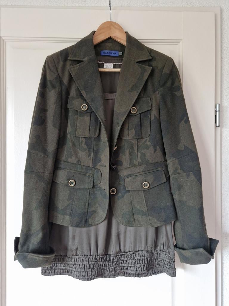 Bellissima blazer & Esprit blouse - maat 40, Kleding | Dames, Maat 38/40 (M), Ophalen of Verzenden, Zo goed als nieuw, Jasje