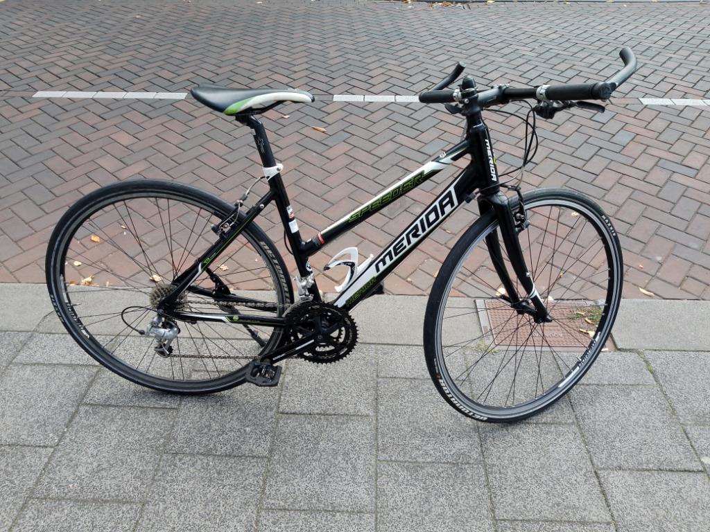 Merida Speeder T2 d47 dames hybride / sportfiets, 28 inch, Gebruikt, Merida, Minder dan 49 cm