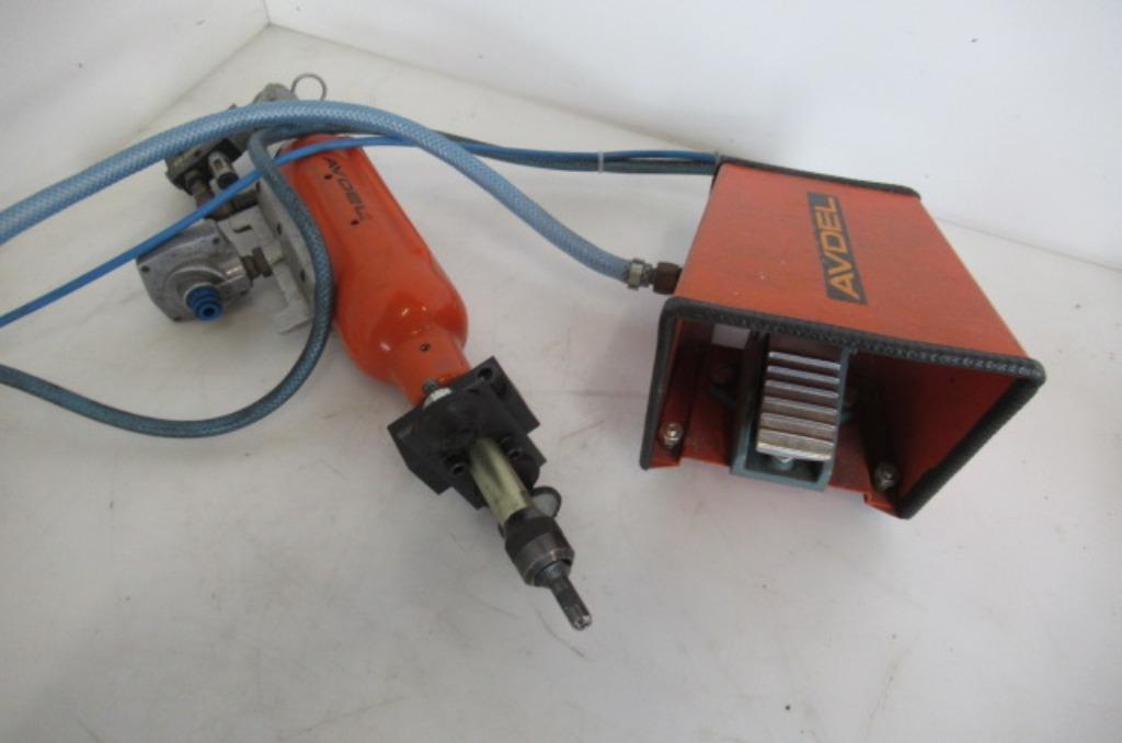 AVDEL popnagel / rivet machine. Pneumatisch. Gebruikt, Ophalen, Gebruikt