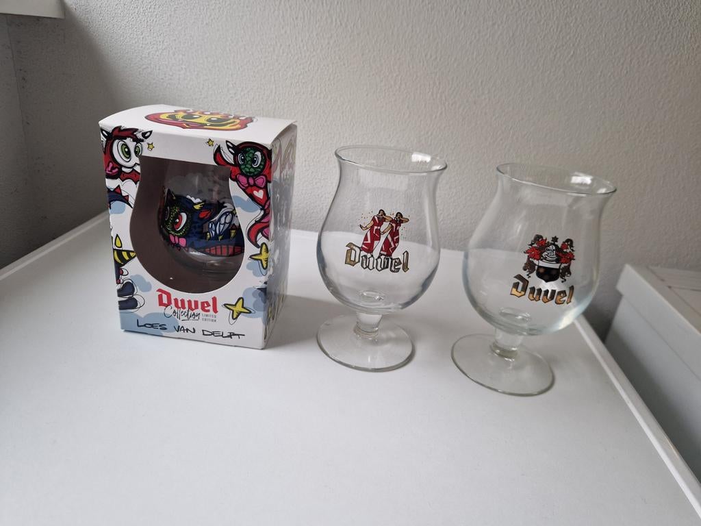 3 stuks duvel limited in 1 koop setje duvel, Ophalen of Verzenden, Glas of Glazen, Duvel