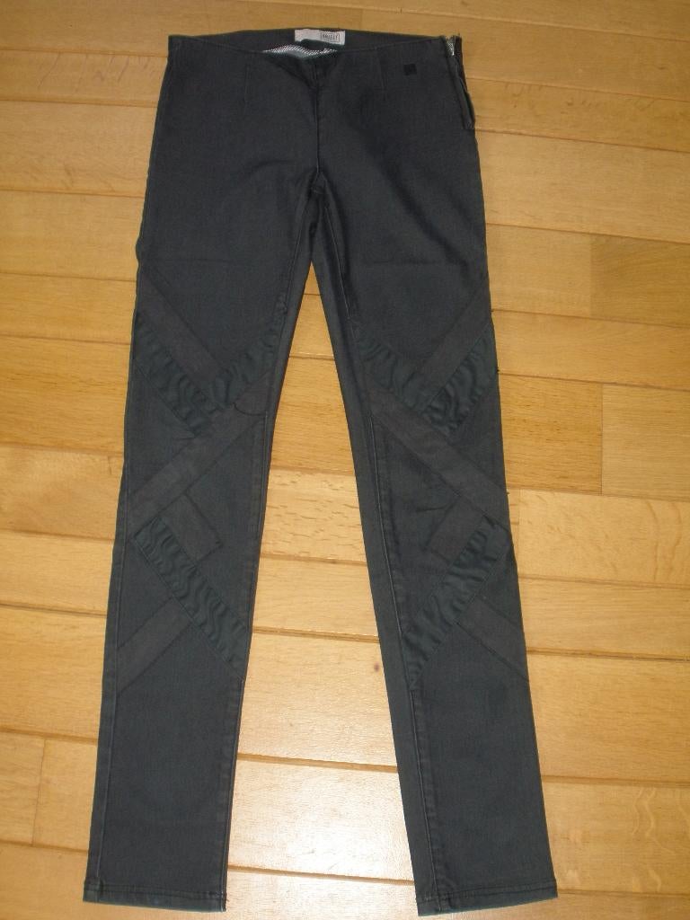 OBJECT tregging broek donker grijs maat 38, Maat 38/40 (M), Object, Ophalen of Verzenden, Zo goed als nieuw