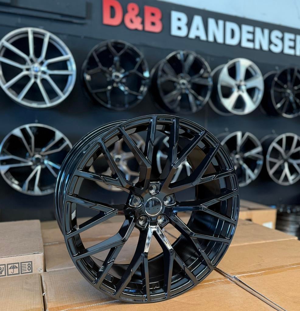 20 21 inch R8 look velgen 5x112 Audi a4 a5 a6 a7 q3 q4 q5 q7, Auto-onderdelen, Banden en Velgen, 255 mm, Velg(en), Nieuw, Ophalen of Verzenden