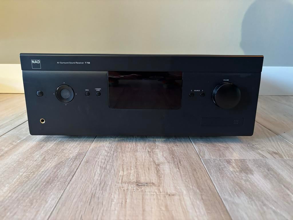 NAD T758 V3 AV Receiver - Topstaat!, Audio, Tv en Foto, Versterkers en Receivers, Zo goed als nieuw, 7.1, 120 watt of meer, Overige merken