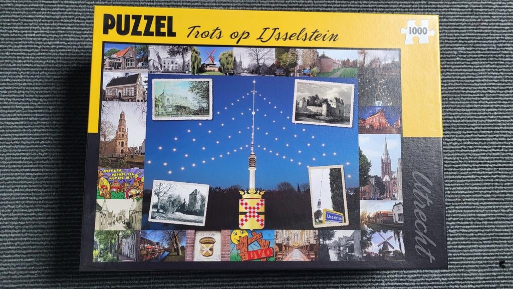 Puzzel Trots op IJsselstein 1000 stukjes, Hobby en Vrije tijd, Denksport en Puzzels, Ophalen