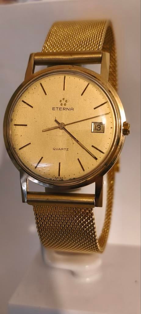 Eterna vintage horloge, Sieraden, Tassen en Uiterlijk, Horloges | Heren, Ophalen of Verzenden, Zo goed als nieuw, Staal, Overige merken