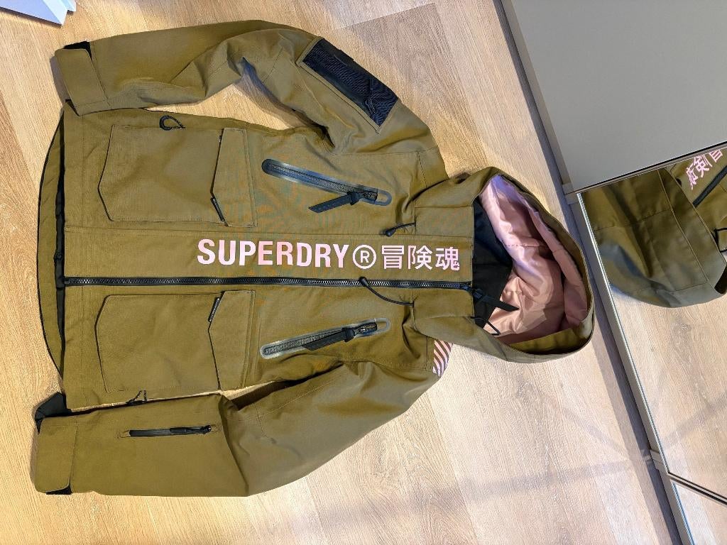 Superdry wintersportjas (ski-jas), Ophalen, Superdry, Zo goed als nieuw, Jack