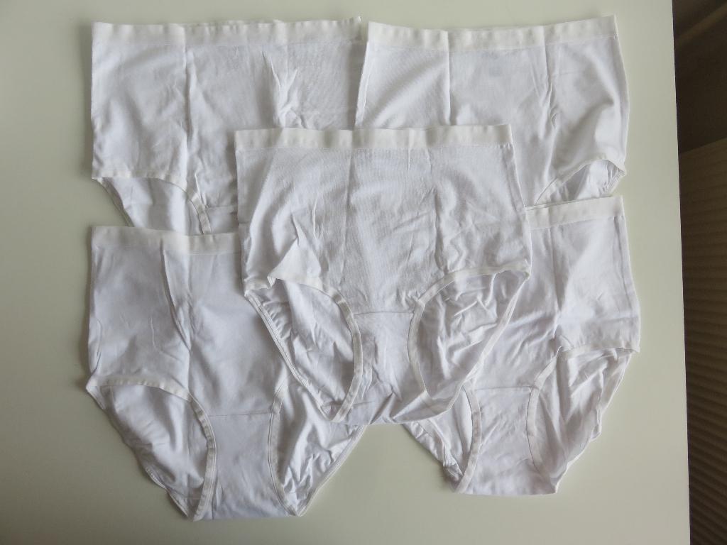 5 witte kruidvat dames slips cotton stretch maat M 38-40, Kruidvat, Verzenden, Wit, Slip