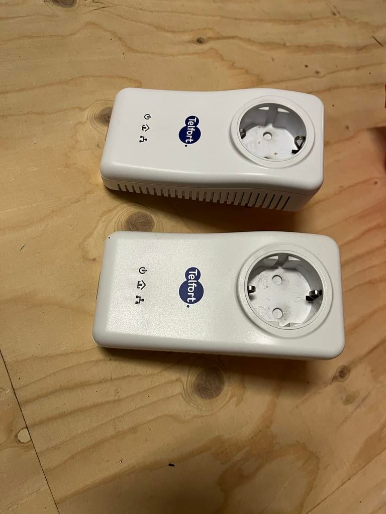 Telfort powerline adapters, Ophalen of Verzenden, Gebruikt