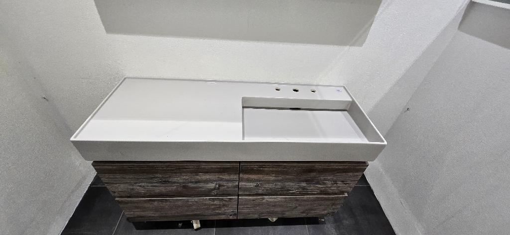 Primabad badmeubel met spiegelkast - showmodel, Ophalen, 100 tot 150 cm, Overige typen, Nieuw