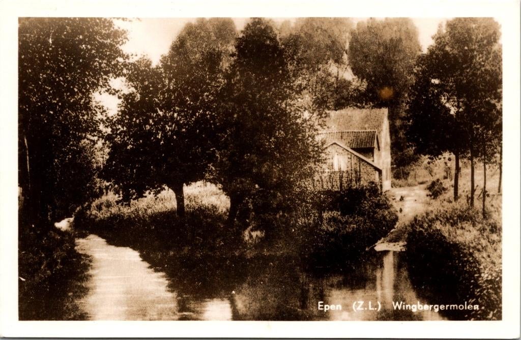 Epen (Z.L.) - Wingbergermolen, Ophalen of Verzenden, 1940 tot 1960, Ongelopen, Limburg