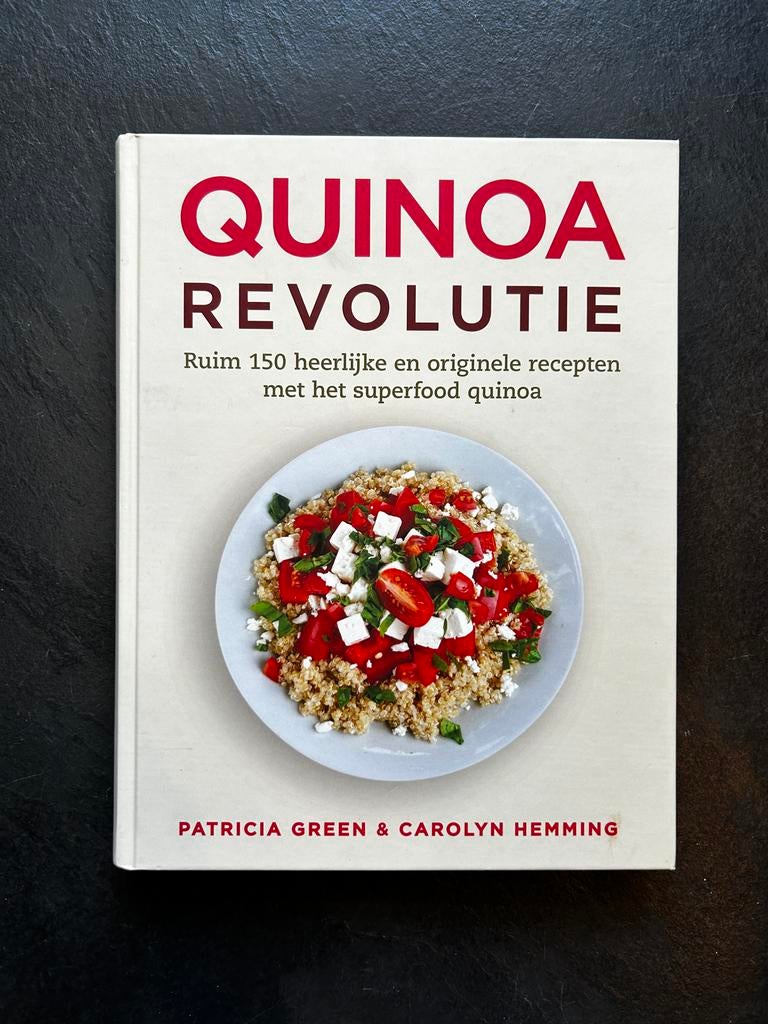 Quinoa Revolutie - Kookboek, Voorgerechten en Soepen, Ophalen of Verzenden, Zo goed als nieuw, Gezond koken