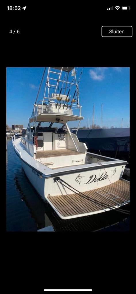 Boot motorboot Striker sportfisher man boat, Ophalen, Zo goed als nieuw