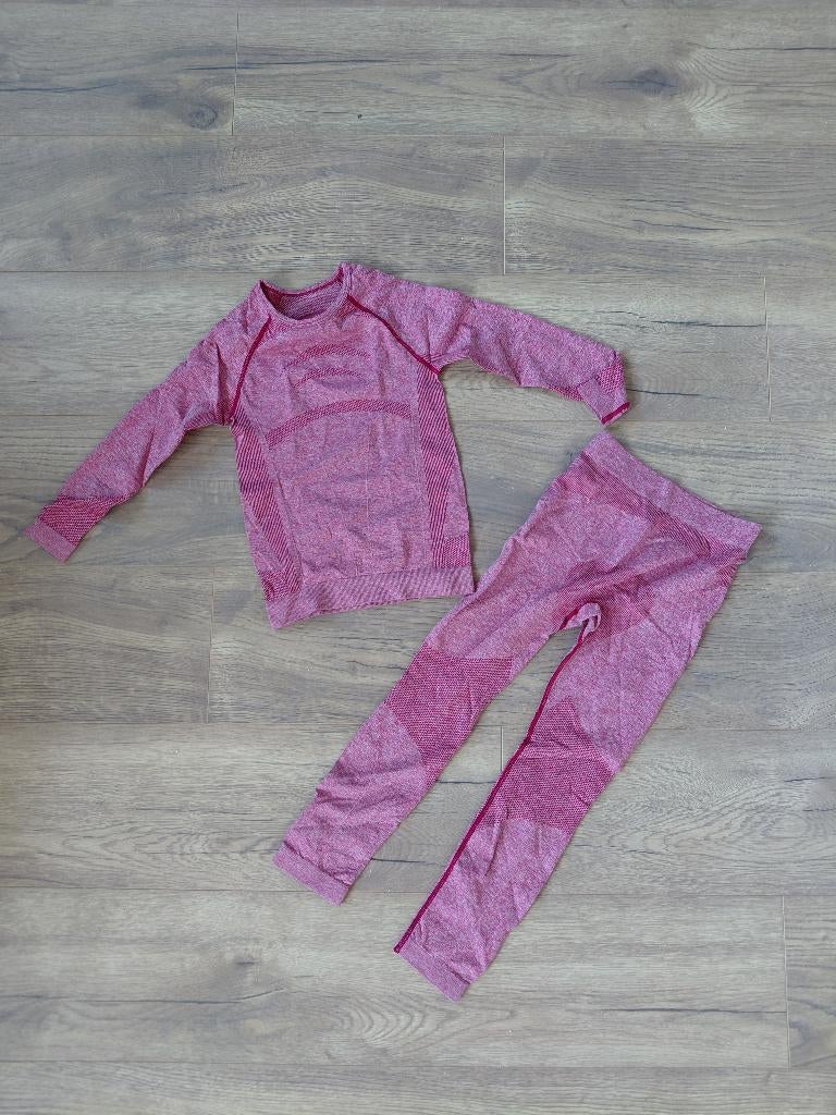 kinder thermo setje ski kleding, Ophalen of Verzenden, Zo goed als nieuw, Maat 128